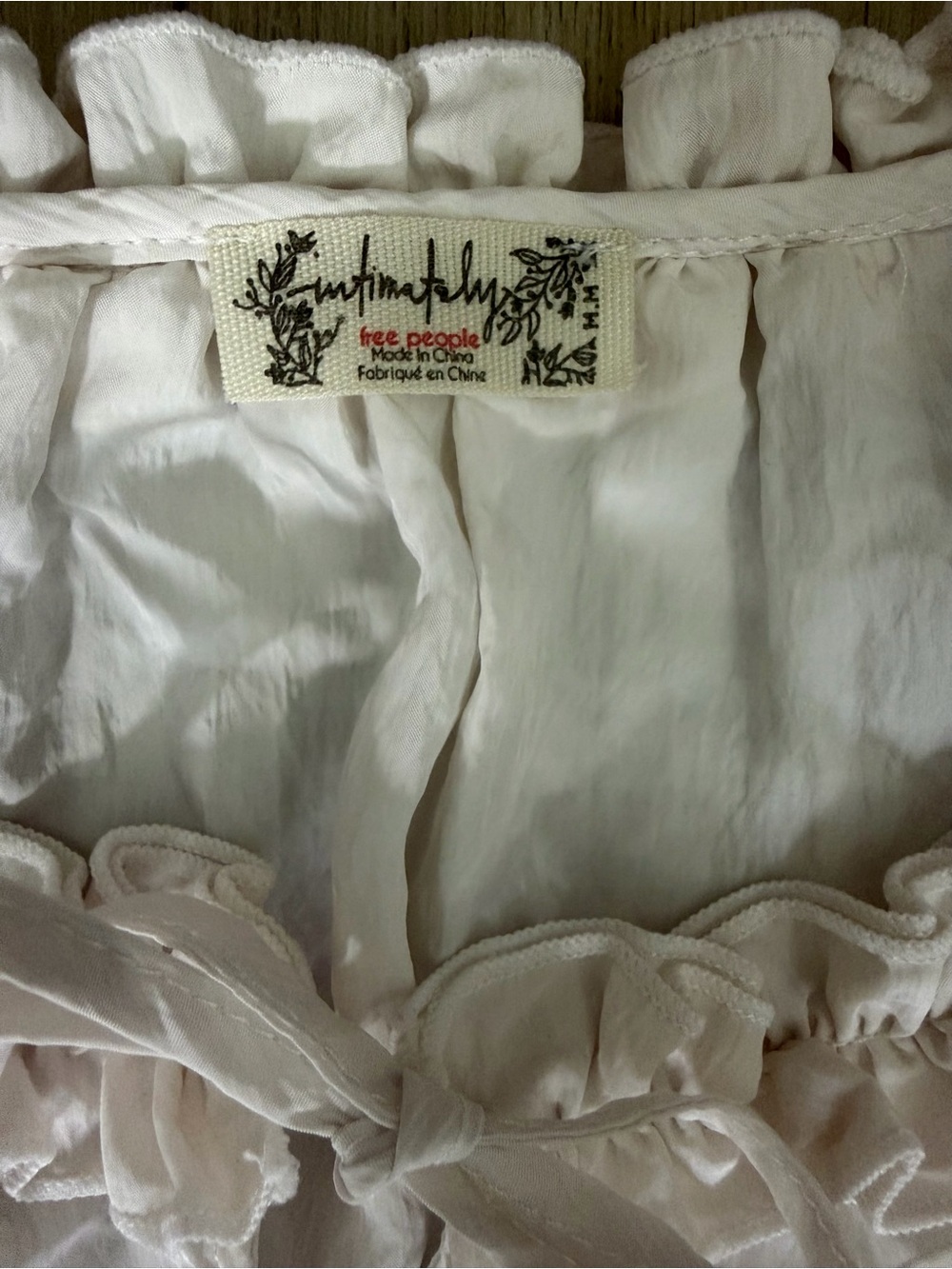 Intimately Free People Ivory Lace Ruffle Two-Piece Set - Picture 10 of 15